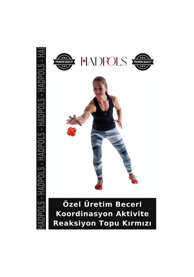 Özel Üretim Beceri Koordinasyon Aktivite Reaksiyon Topu Kırmızı