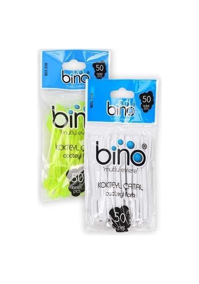 338 Plastik Kokteyl Çatal 50 Li