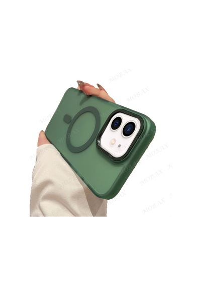 Apple Uyumlu iPhone 11 Kılıf Mat Kadifemsi Special Edition Pc Magsafe Kapak