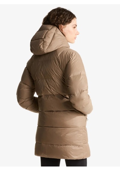 The North Face Nf0a8d3k-2h9 Hydrenalite City Down Hooded Parka Kadın Mont Kahverengi
