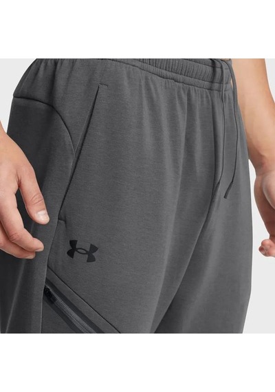 Under Armour Unstoppable Fleece Joggers Erkek Gri Polo Yaka Tişört