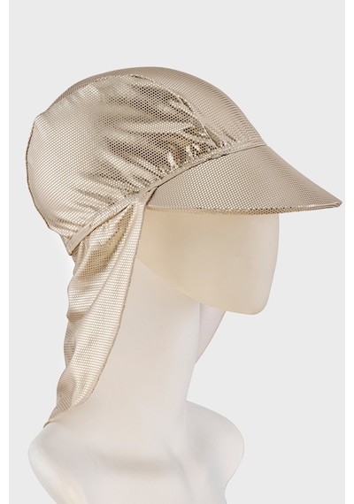 Slipstop Zelma Gold Junior Desenli Upf 50+ Korumalı Güneş Şapka Kız Çocuk Şapka Sk2614000008 Altın