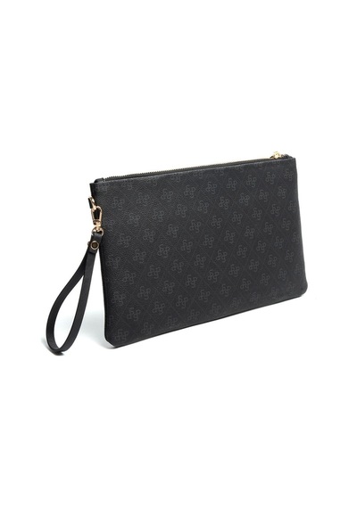 Silver Polo Sp1034 Kadın Portföy & Clutch Monogram Siyah-siyah