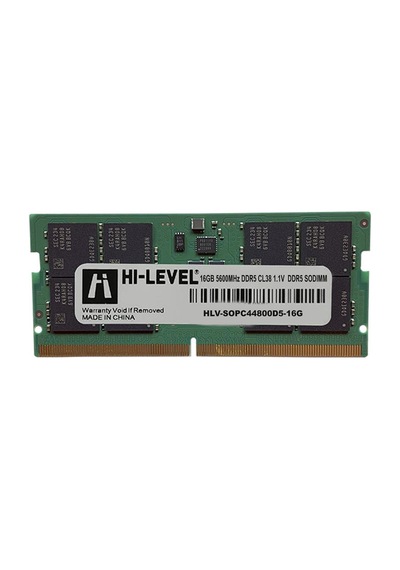 Hi-level Hlv-sopc44800d5-16g 16gb 1x16gb Ddr5 5600mhz Cl40 Notebook Ram Sodimm