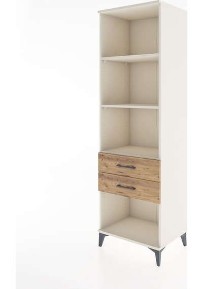 Hyperion Dolap 3 Raflı 2 Çekmeceli 60x44x195 Aytaşı-çam Aytaşı