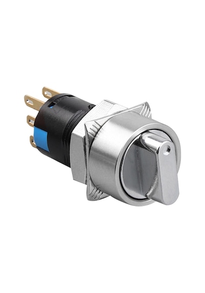 16x-p1 16mm Anahtarlı Mandal Buton 2no+2nc