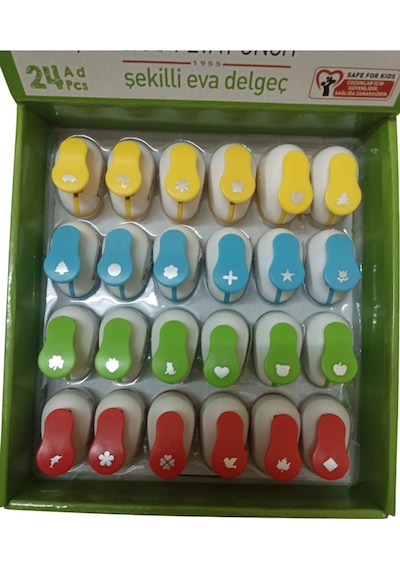 Delgeç Şekilli Küçük Boy 1adet Çok Renkli