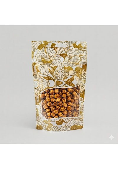 Gold Hazır Desenli Doypack - 100 Adet 15x21