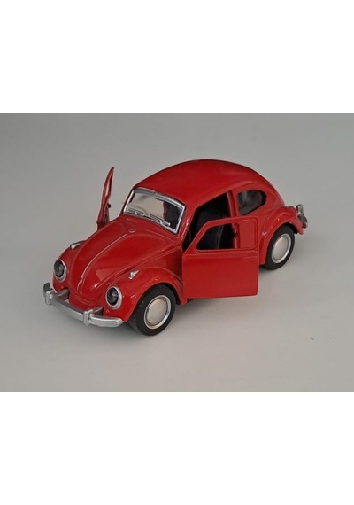 Osman Kızılkaya - Metal Çekbırak Wolksvagen Araba Kırmızı 4 Cm X 12 Cm 6636-18