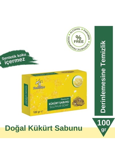Pharmaart Kükürtlü Sabun 100 G