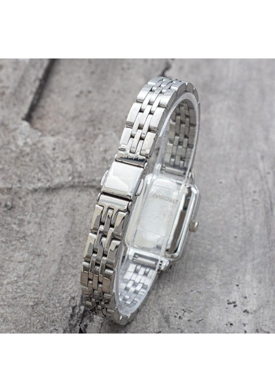 Luna Silver Kadran Gümüş Renk Kordon Kadın Saat ST-304197