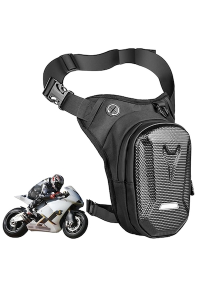 Yng 22cm Kabuk Su Geçirmez Bel Bacak Omuz Scooter Bisiklet Motorcu Bacak Ve Çapraz Çanta Diğer