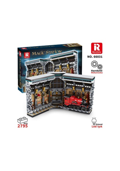 Reobrix Wizzard Train Book 66031 Brick Yapım Seti