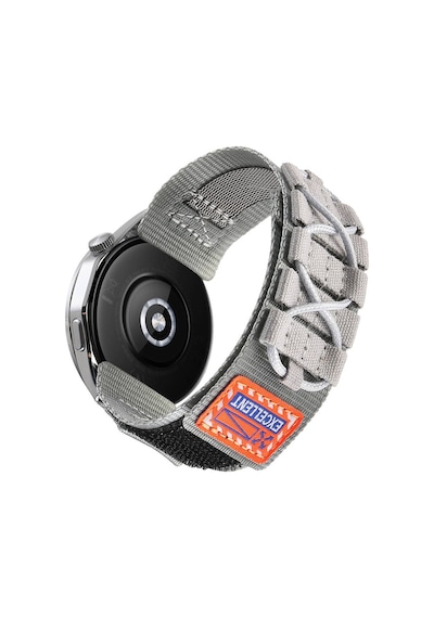 Huawei Watch Gt3 46mm Uyumlu Orbital Örgülü Halat Tasarımlı Naylon Kumaş Hasır Kordon