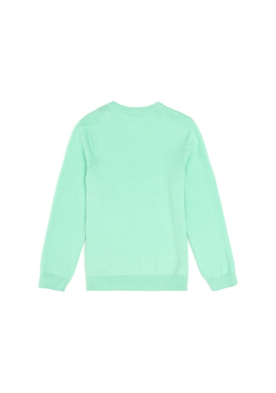 U.S. Polo Assn. Erkek Çocuk Mint Basic V Yaka Kazak 50294200-VR090