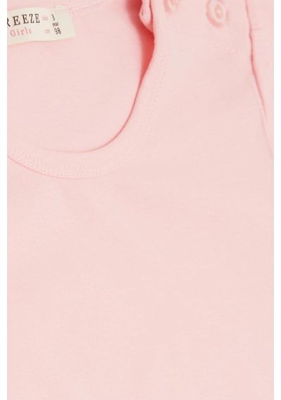 Breeze Kız Çocuk Kapri Taytlı Takım Rüya Temalı 1-4 Yaş, Pembe-pembe Pembe