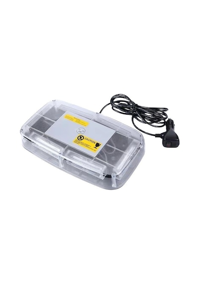 Çakarlı tepe lambası mıknatıslı kırmızı-kırmızı 24w 12-24v / LAIK