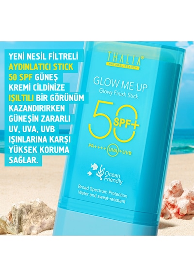 Thalia Yeni Nesil Filtreli Aydınlatıcı Stick Güneş Kremi SPF50+ 20 ML