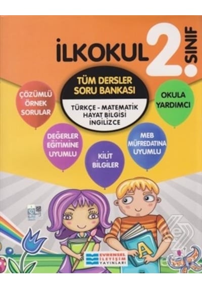 2.Sınıf Tüm Dersler Soru Bankası -  Evrensel İletişim Yayınları