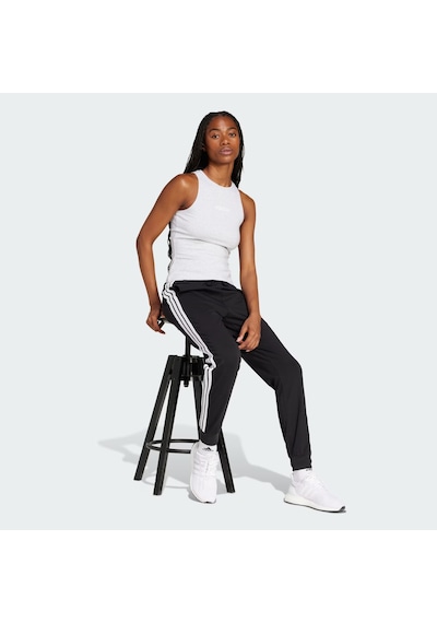 Adidas Essentials 3 Stripes Kadın Jogger Pantolon Jd0896 Siyah