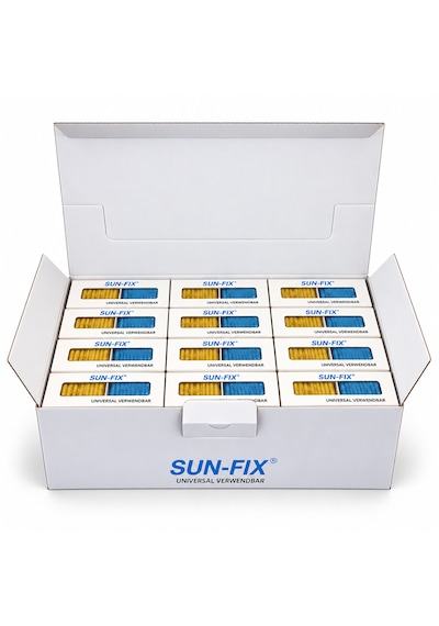 Sun-fix 50040 40 Gr Universal Verwendbar Kaynak Tamir Macunu Yapıştırıcı 36 Adet 1 Koli Paket