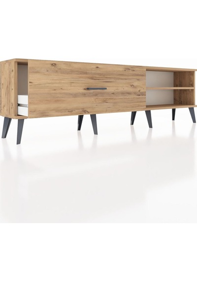 Arges Tv Ünitesi Tek Raflı Tek Çekmeceli 176x30x51 Çam-çam/çam Atlas Çam/atlas Çam Arges Tv Ünitesi Tek Raflı Tek Çekmeceli 176x30x51 Çam-çam/çam Atlas Çam/atlas Çam