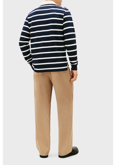 Tommy Hilfiger Erkek Polo Yaka Sweat Mw0mw42613 0a4 Lacivert-beyaz Lacivert - Beyaz Tommy Hilfiger Erkek Polo Yaka Sweat Mw0mw42613 0a4 Lacivert-beyaz Lacivert - Beyaz