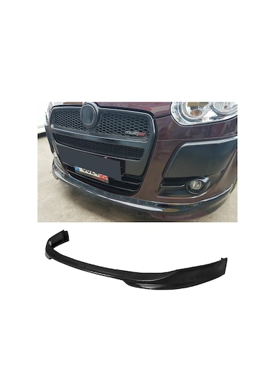 Fiat Doblo D3 Ön Ek Karlık Plastik Mat Siyah 2010 2011 2012 2013 2014 2015 Karlık+bodykit+ek