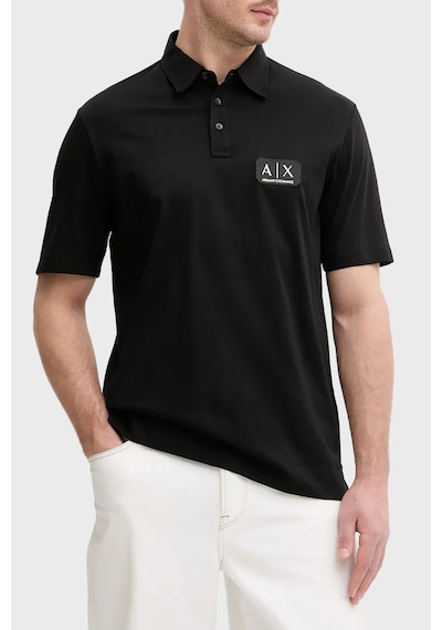 Armani Exchange Erkek Polo Xm002232 Af10364 Uc001 Siyah Siyah