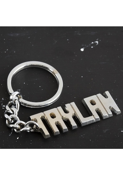 Taylan - 559 - - Nazblsmm - İsimli Anahtarlık Çok Renkli