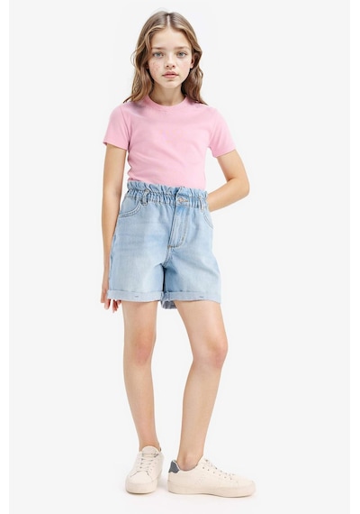 Defacto Kız Çocuk Slim Fit Dar Kesim Bisiklet Yaka Ribana Basic Düz Kısa Kollu Tişört B3054a825smpn444 Pembe Defacto Kız Çocuk Slim Fit Dar Kesim Bisiklet Yaka Ribana Basic Düz Kısa Kollu Tişört B3054a825smpn444 Pembe