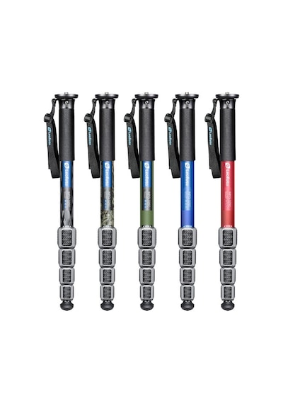 Mpq-325c Suya Dayanıklı Premium Karbon Fiber Monopod Kırmızı