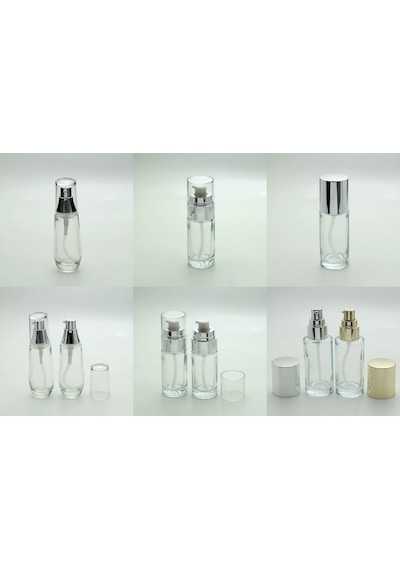 30 Ml-40 Ml-50 Ml 3 Adet Tekrar Doldurulabilir Boş Losyon Şişe