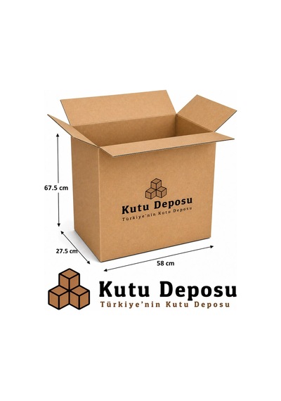 67,5x27,5x58 Cm 27"-32" Monitör Taşıma Kolisi 1 Adet