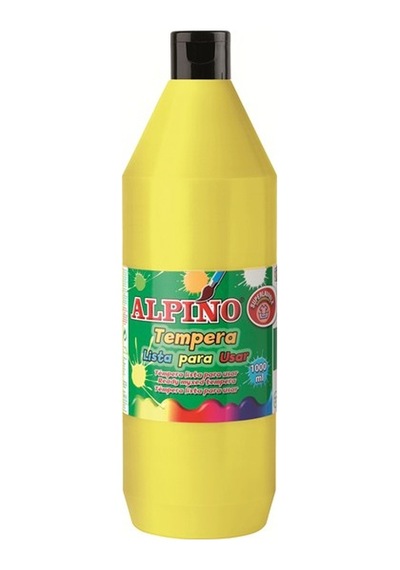 Alpino Sulu Boya Tempera Sarı 500 Ml Dm010171 Çok Renkli