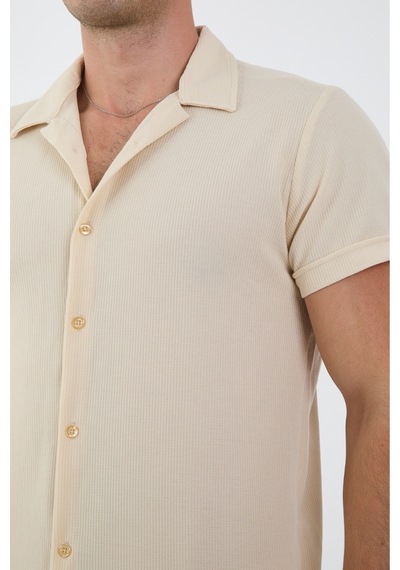 Mcz Bej Renk Slim Fit Erkek Pantolon - Gömlek Alt Üst Takım