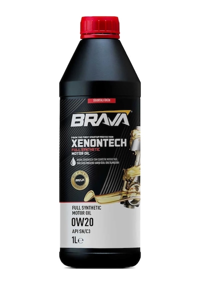 Brava Xenontech Tam Sentetik 0W-20 Motor Yağı 1 L