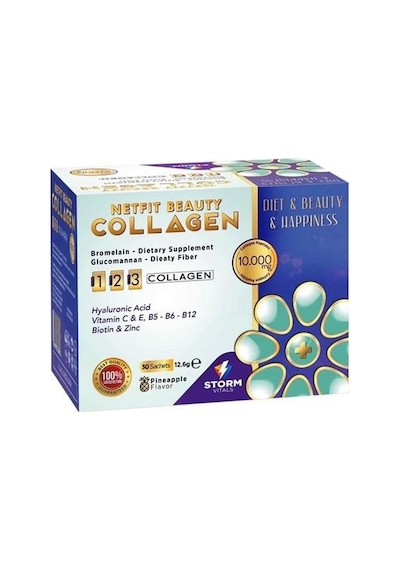 Storm Vitals Netfit Beauty Collagen 30 Saşe