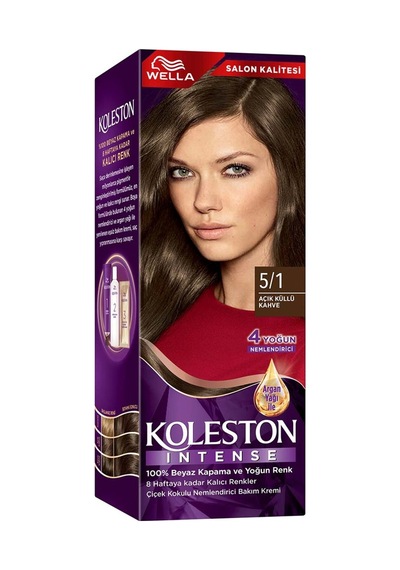 Koleston Intense 5/1 Açık Küllü Kahve - 4 Adet Tarı