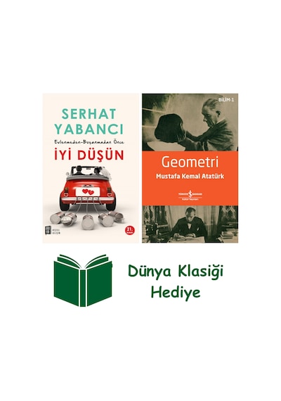Evlenmeden - Boşanmadan Önce İyi Düşün + Geometri + Dünya Klasiği Hediye