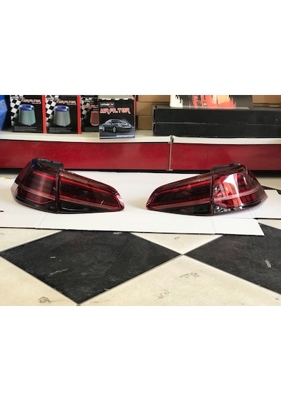 Vw Golf 7 Kayar Sinyal Led Stop 7.5 Dizayn Stop 2012-2017
