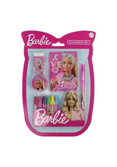 Barbie Pastel Boyalı Kırtasiye Seti B-3630