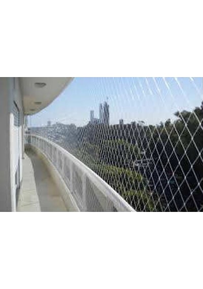 2,50 X 5 Metre Balkon Filesi Kuş Güvercin Önleme Ağı Balkon Kapam