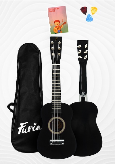 Fr-23bk 6 Telli Çocuk Gitarı Siyah