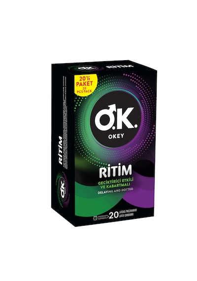 Okey Ritim Prezervatif  20'li