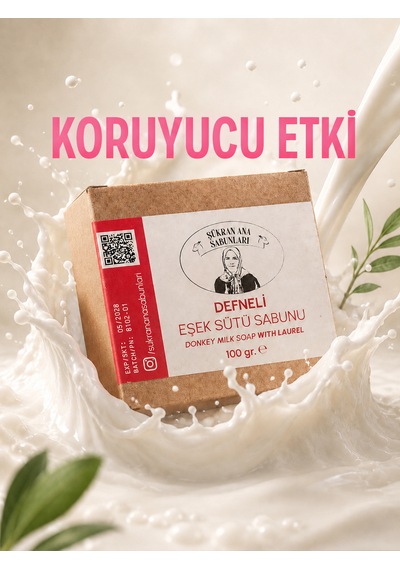 Defne Özlü Zeytin Yağlı Eşek Sütü Sabunu 100 Gr