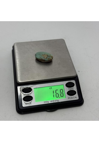 Doğal İran Nişabur Firuze Turkuaz Taşı 16,8 Karat - 3,33 Gram