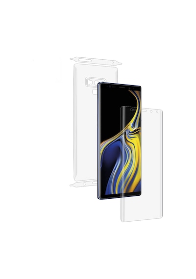 Xiaomi Mi Note 10 Lite Ön-Arka 360 Fullbody Darbe Emici Kaplama ve Hd Ekran Koruyucu