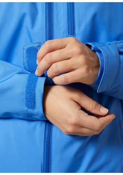 Helly Hansen W Crew Hooded Mıdl Polarlı Mont 2.0 Mavi