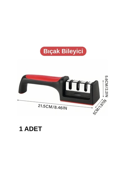 Tr Tineke Profesyonel Bıçak Bileyici 3 Açılı Elmas Seramik Tungsten Çelik El Bıçakları Bileme